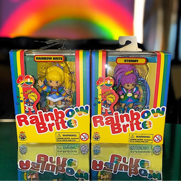 Rainbow Brite Mini Figures - Complete Collection w/ Starlight Chase - Picture 3 of 6